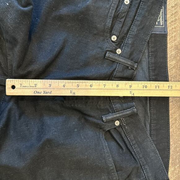 NWT Abercrombie & Fitch Men's Black Felix Super Slim Stretch Denim Jeans 30x34 - Picture 5 of 10